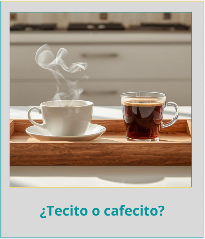 ¿Tecito o cafecito?